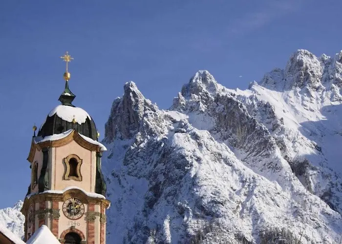 Дом отдыха Hoellentalspitze In Haus Zugspitze *